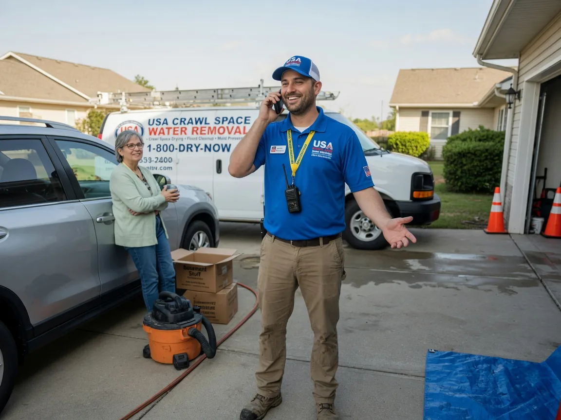 Crawl Space Water Removal Lisbon, LA FAQs